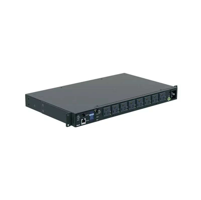 PDU switchable y monitoreable para distribucion de energia con 8 salidas P08E14M