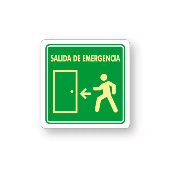 Señalamiento Salida de Emergencia Puerta Derecha