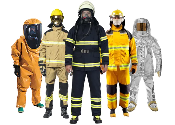 tipos-de-traje-de-bombero